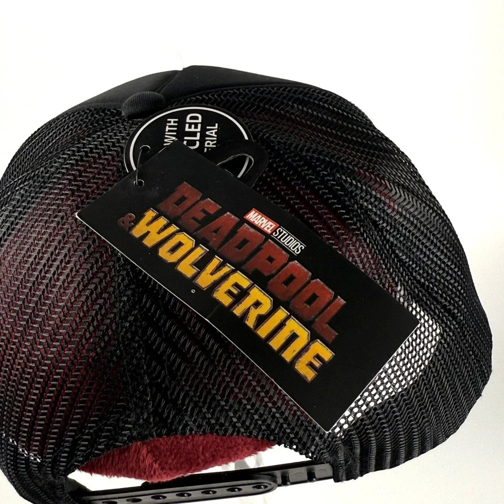 Bioworld Deadpool and Wolverine‎ Trucker Hat Snapback Cap Marvel New